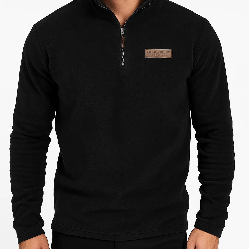 Męska bluza polarowa na zamek – ciepła, wygodna i stylowa na chłodne dni