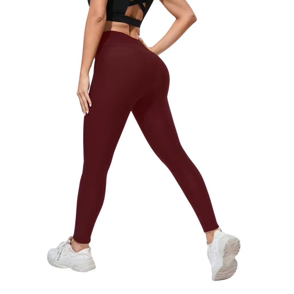 Ciepłe legginsy damskie z polaru na jesień i zimę, wysoki stan, elastyczne