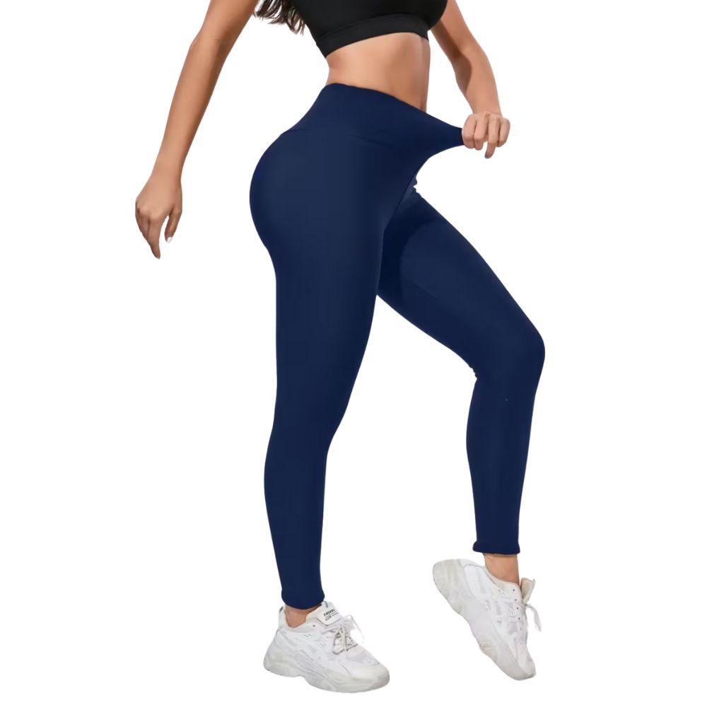 Ciepłe legginsy damskie z polaru na jesień i zimę, wysoki stan, elastyczne