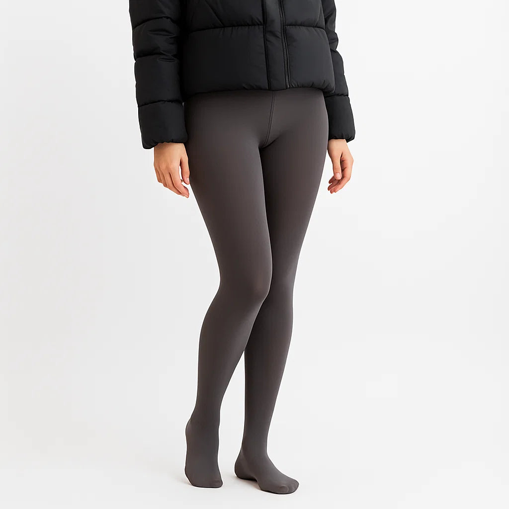 Zimowe legginsy polarowe damskie – ciepłe, elastyczne i wygodne