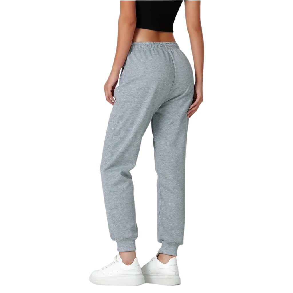 Damskie Zimowe Spodnie Termiczne z Elastycznym Pasem i Kieszeniami