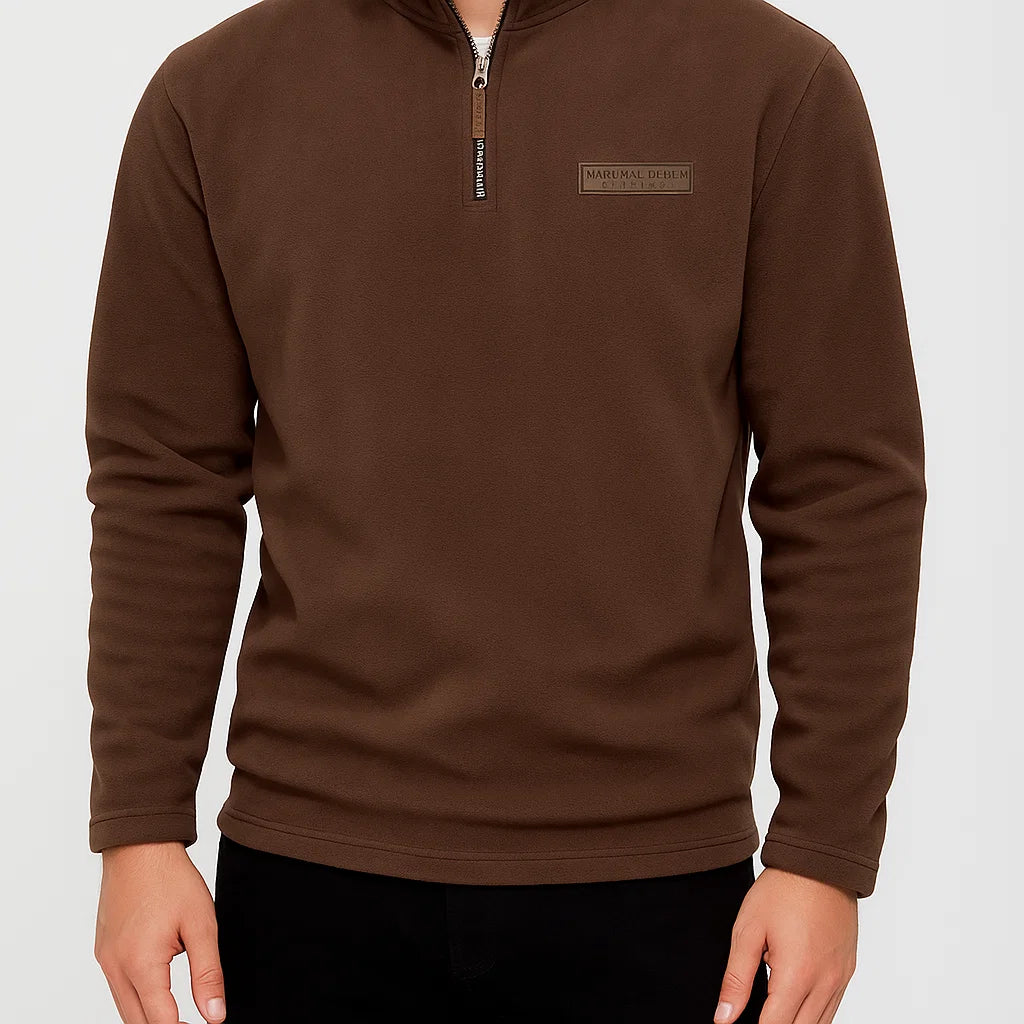 Męska bluza polarowa na zamek – ciepła, wygodna i stylowa na chłodne dni