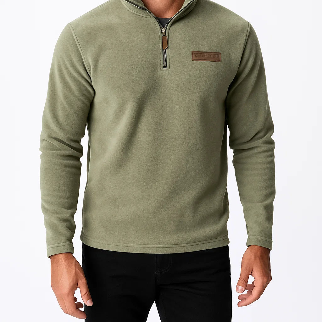 Męska bluza polarowa na zamek – ciepła, wygodna i stylowa na chłodne dni