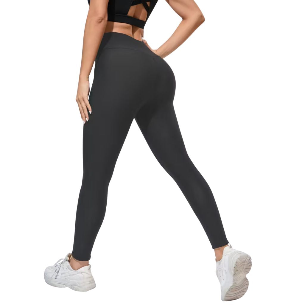 Ciepłe legginsy damskie z polaru na jesień i zimę, wysoki stan, elastyczne